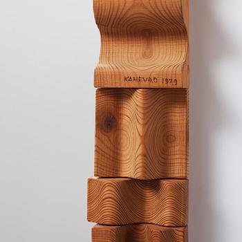 Gunnar Kanevad, a pine mirror, Linköping, Sweden, 1979.
