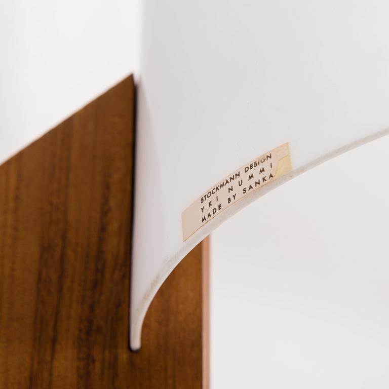 a 1960s wall lamp made by Sanka for Stockmann.