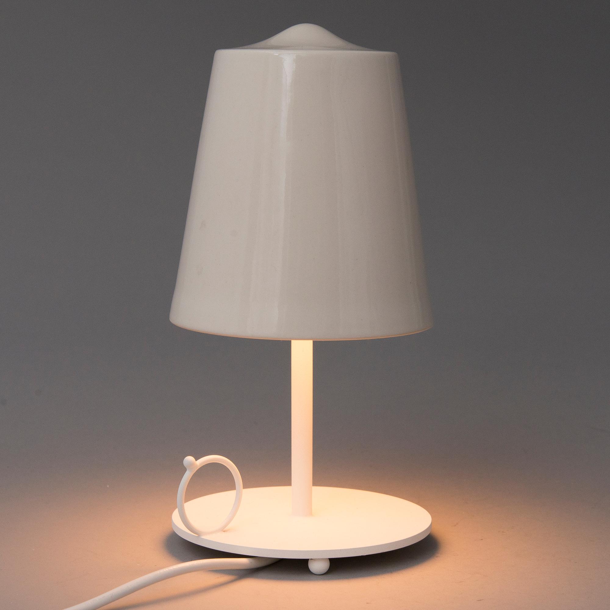 A 21 st century prototype tablelamp 'Fredrika's dream' for KJM-Tuote, Finland.