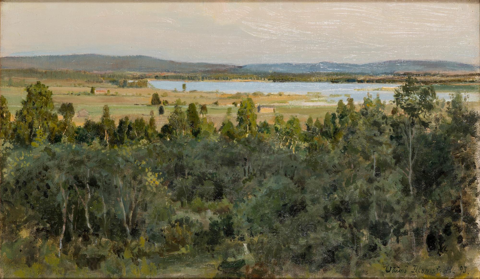 Väinö Blomstedt, Landscape.