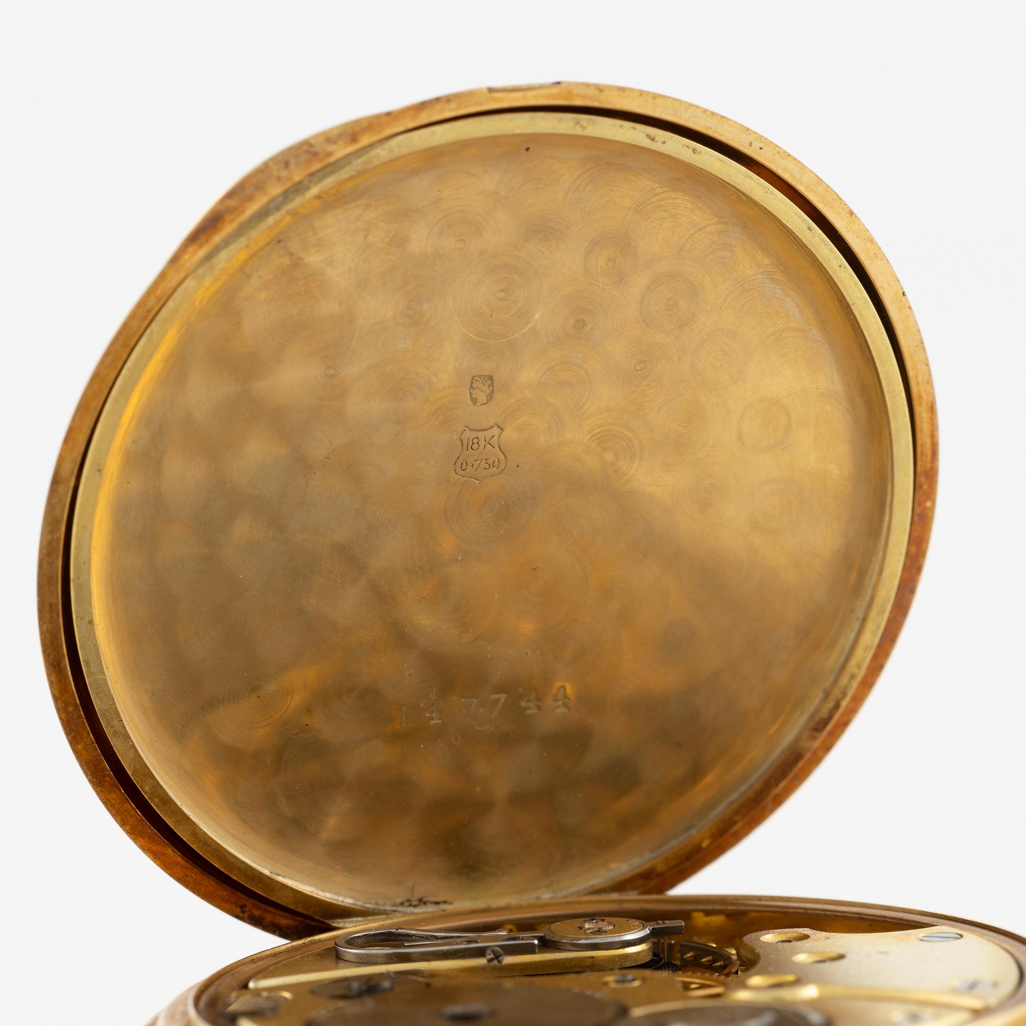 Orion, fickur, 18K guld, savonett, 51 mm.