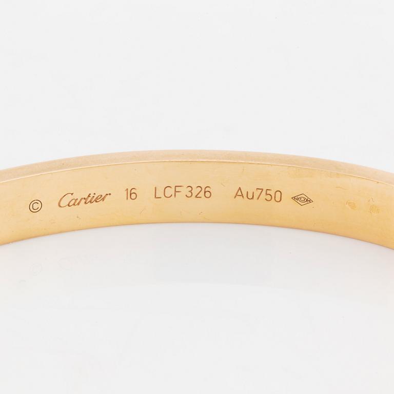 Cartier armband "Love" 18K guld.
