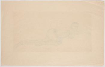 Lotte Laserstein, Nude resting.