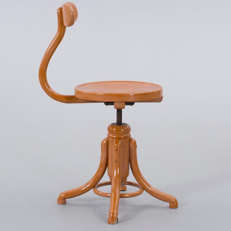 A JACOB & JOSEF KOHN DESK CHAIR, VIENNA.