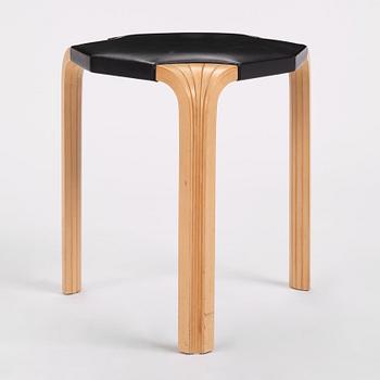 Alvar Aalto, a stool model "X600", Artek, Finland 1960s.