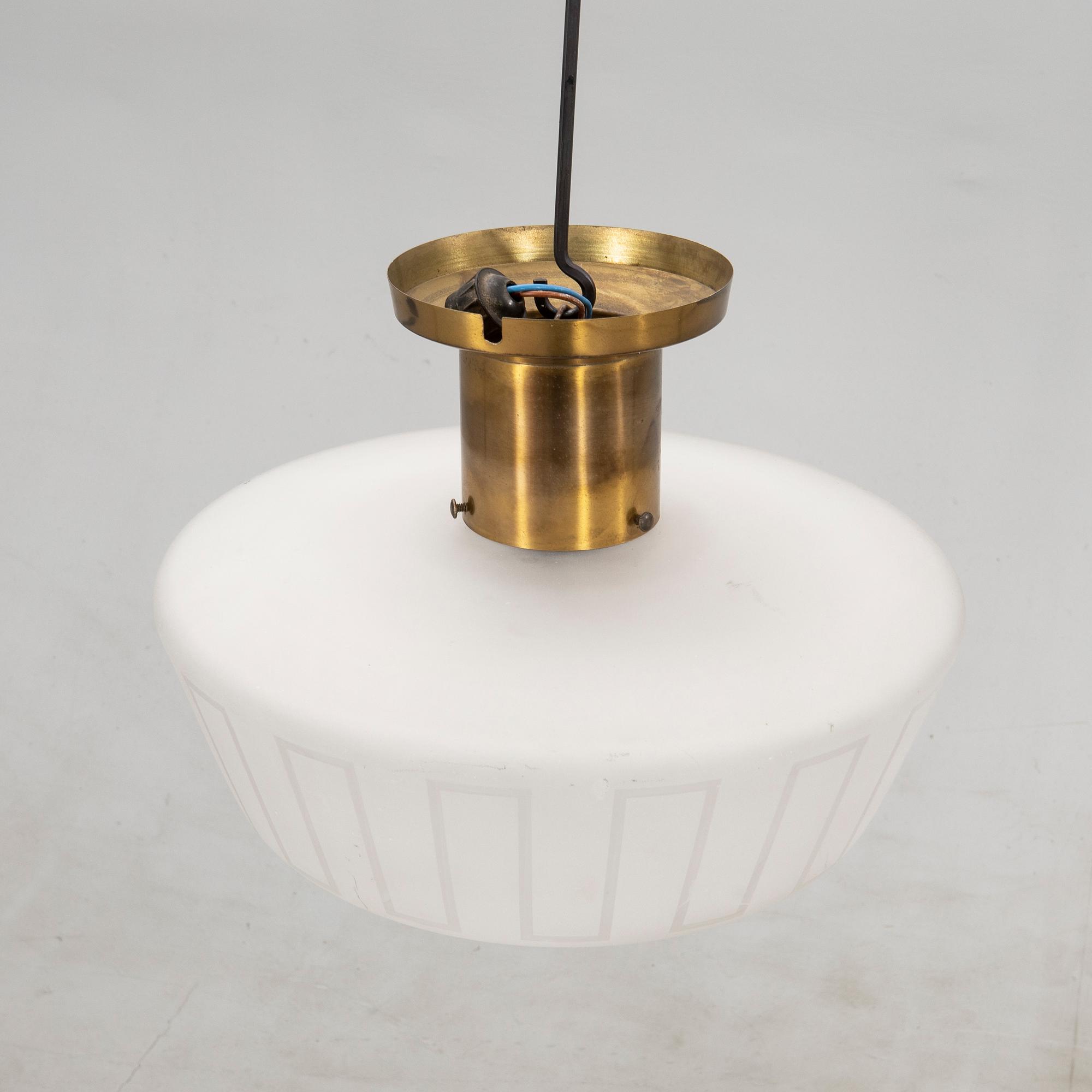 Ceiling lamp Swedish Modern 1940s.