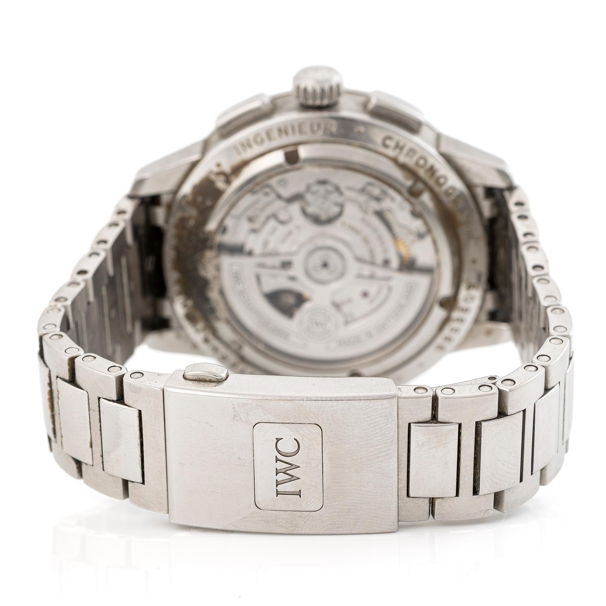 IWC, Ingenieur Chronograph, armbandsur, 42,3 mm.