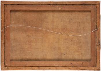 Flemish school, 16th/17th century in the manner of Anton Mirou, Landscape with figure staffage by a village.