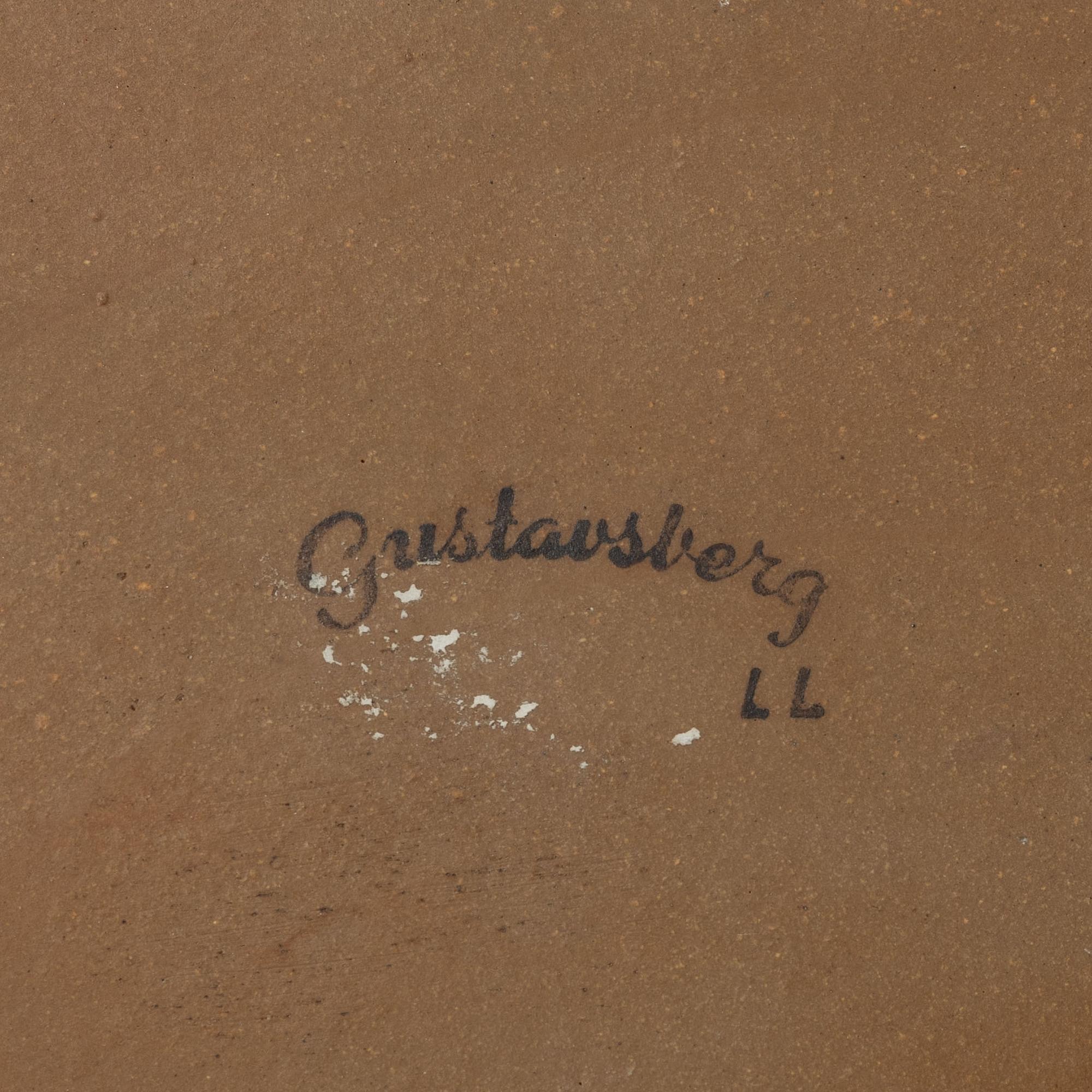 Lisa Larson, a 'Ryttare' wall plaque, Gustavsberg.