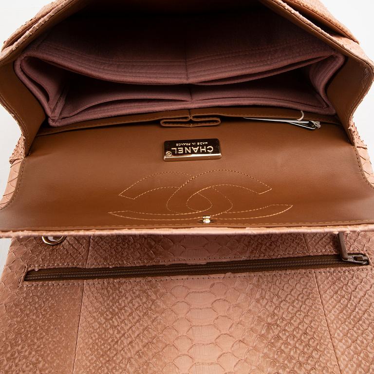 Chanel "Timeless/Classique python crossbody".