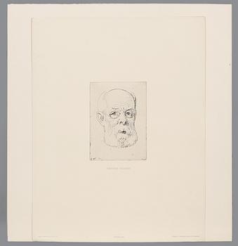 CARL LARSSON, 6 st, etsningar, osignerade.