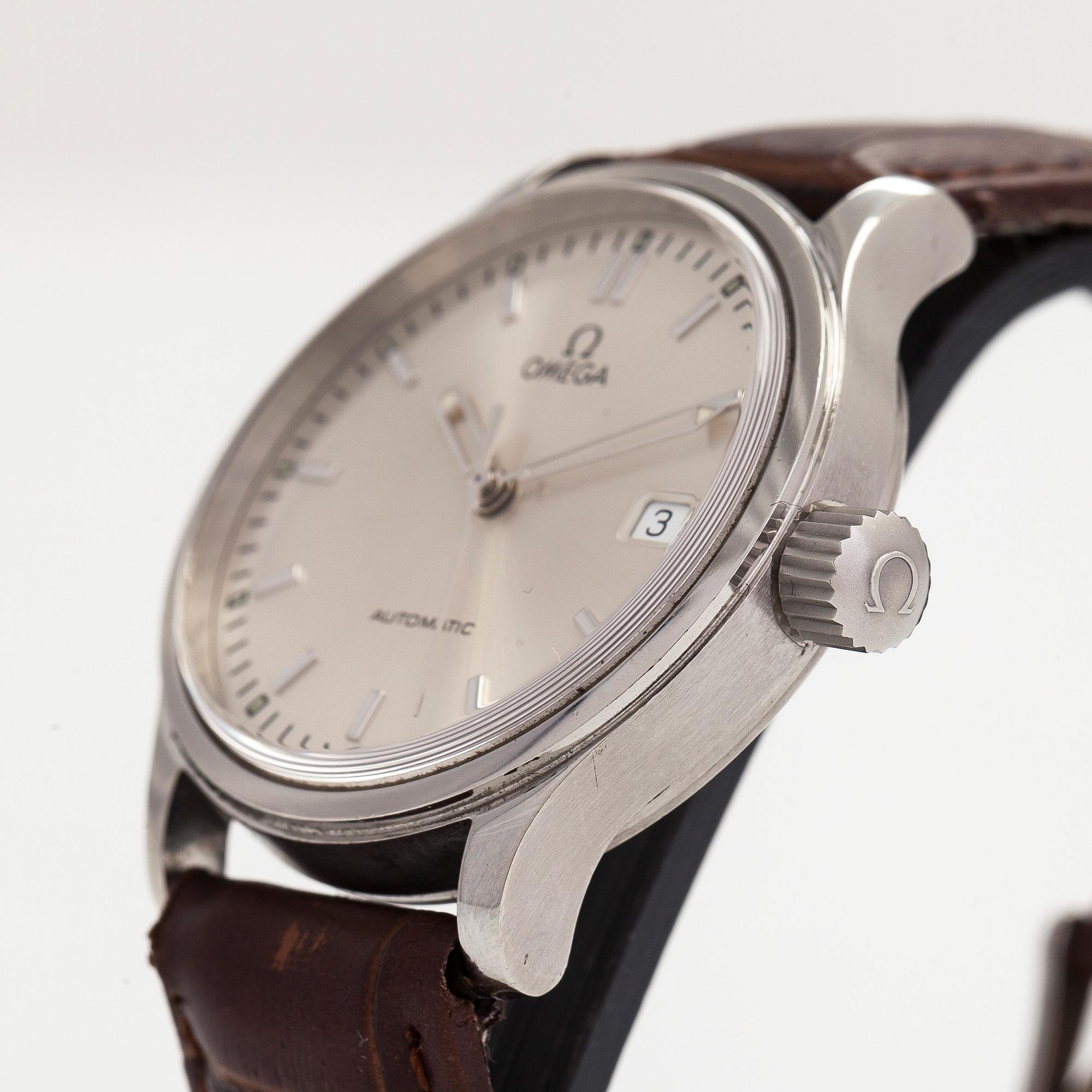 Omega, Classic Date, rannekello, 36 mm.