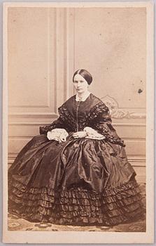 Set of 20 Finnish portrait photographs, 1860s-80s.