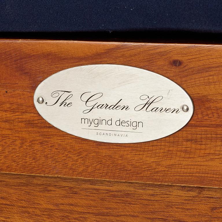 Trädgårdssoffa, "The Garden Haven Captain Seat Lounger", Mygind Design Scandinavia.
