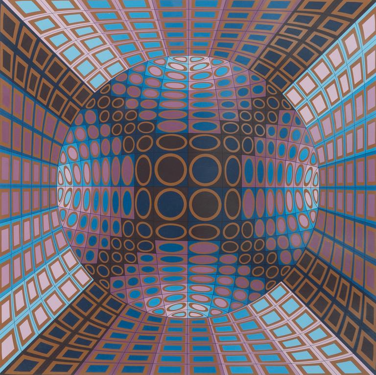 Victor Vasarely, Composition.