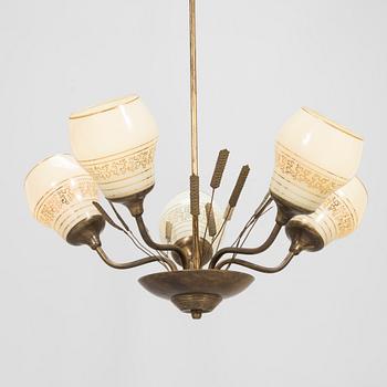 Lisa Johansson-Pape, A ceiling lamp, Stockmann, mid-20th century.