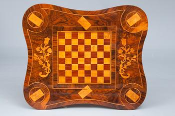A GAME TABLE.