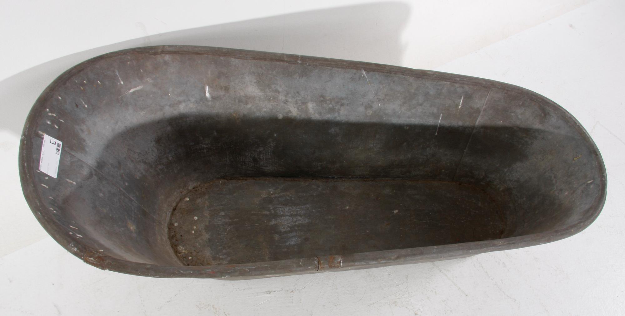 BADKAR, plåt. 1800/1900-tal.