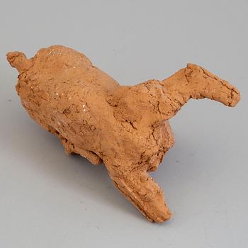 ASMUND ARLE, Sculpture, terracotta, signed A. arle and dated -71.