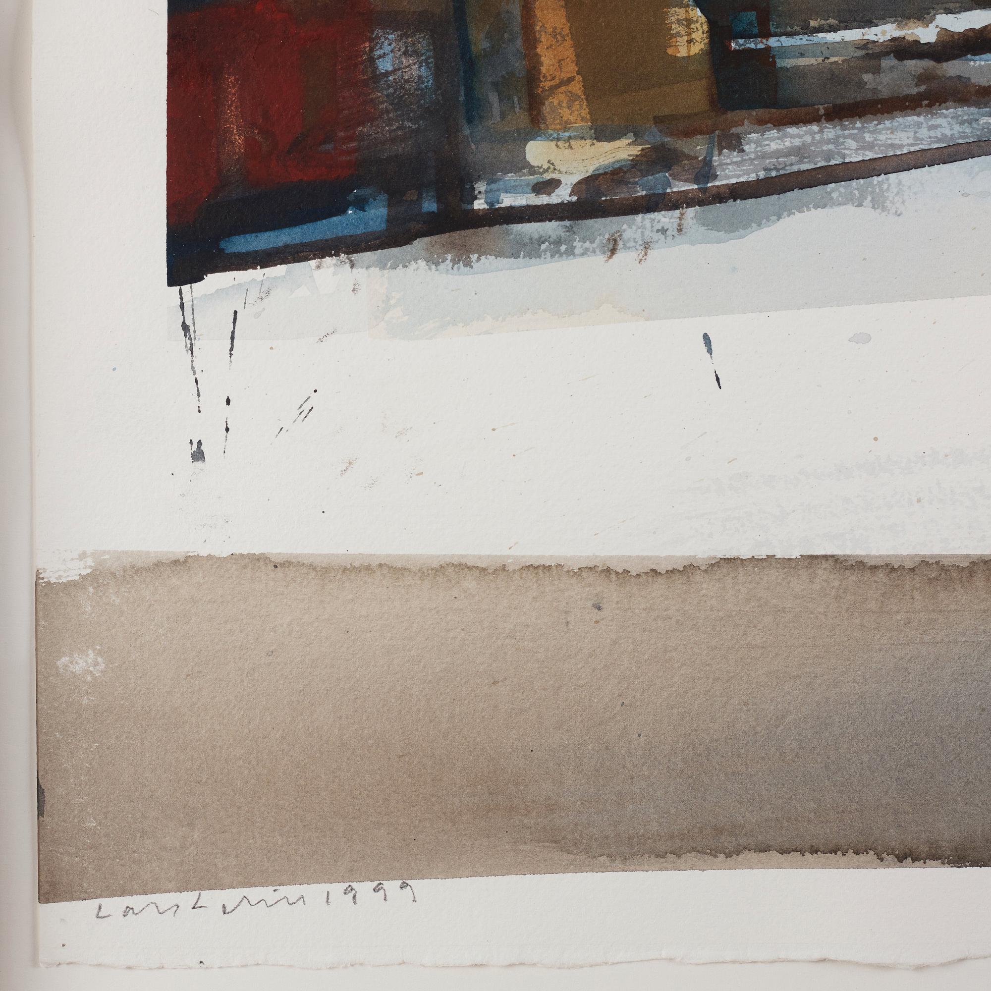 Lars Lerin, "Oslo Natt I".