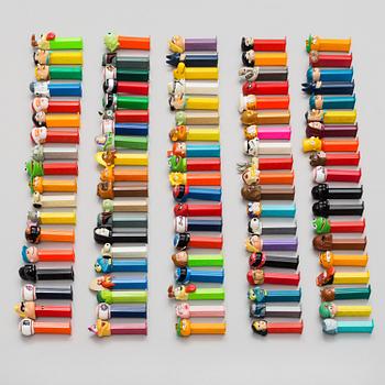 PEZ, godisautomater, 95 st, USA, 1900-/2000-tal.
