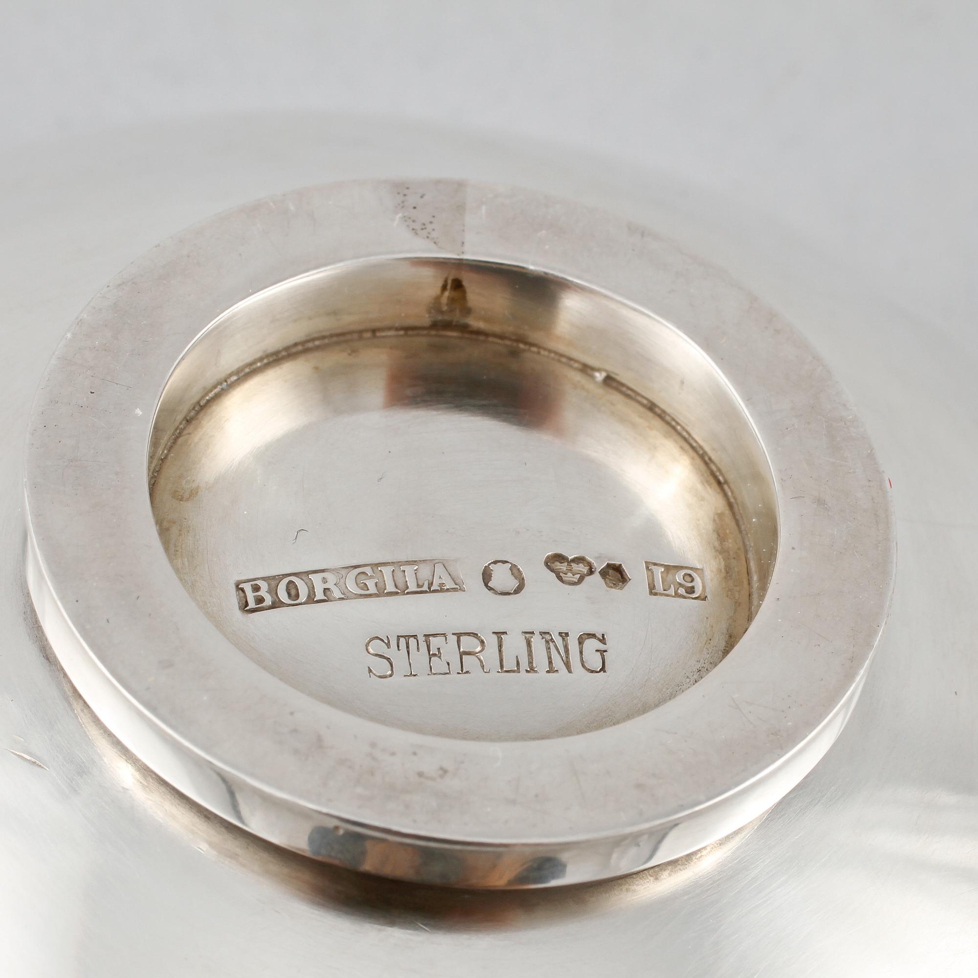 SKÅL, silver, Borgila, Stockholm, 1961. Vikt 155 g.