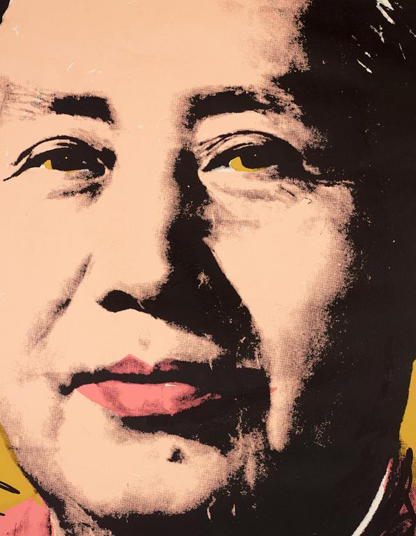 Andy Warhol, ”Mao”.