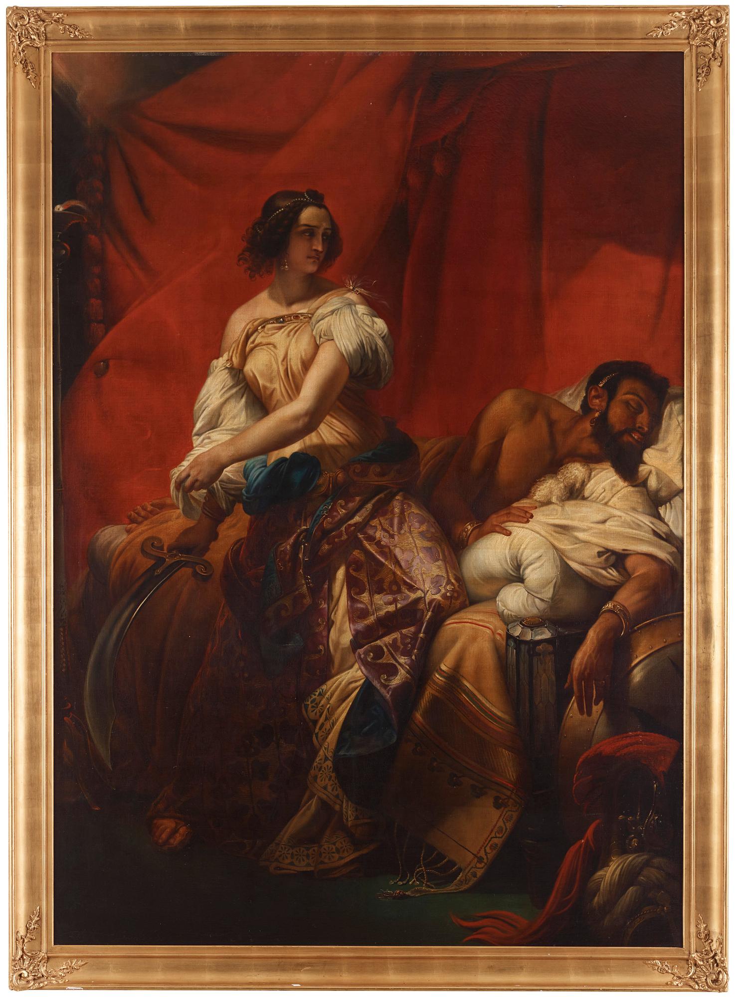 Judith och den Assyriske härföraren Holofernes.