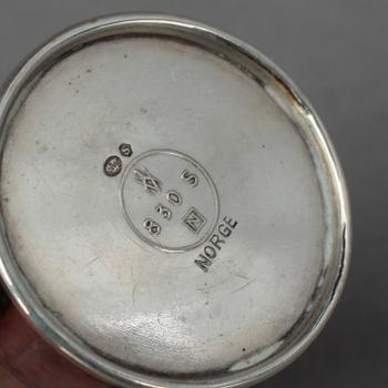PARTI SILVER, 6 delar, 1900-tal. Vikt ca 122 gram.