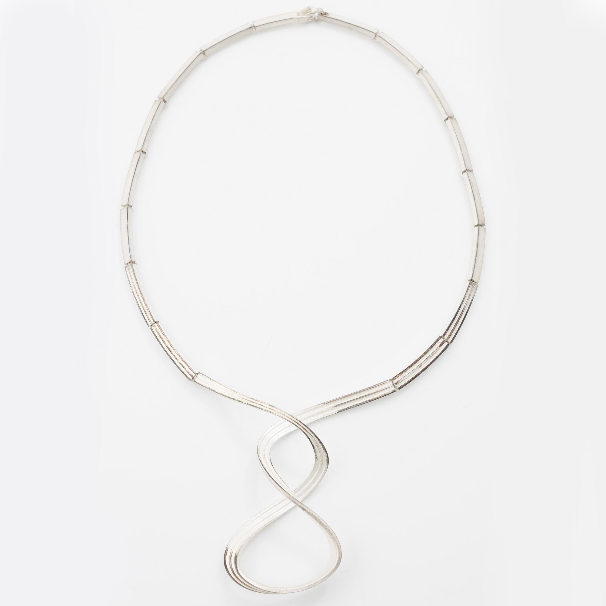 Halssmycke, Lapponia, sterlingsilver, Finland 2019.
