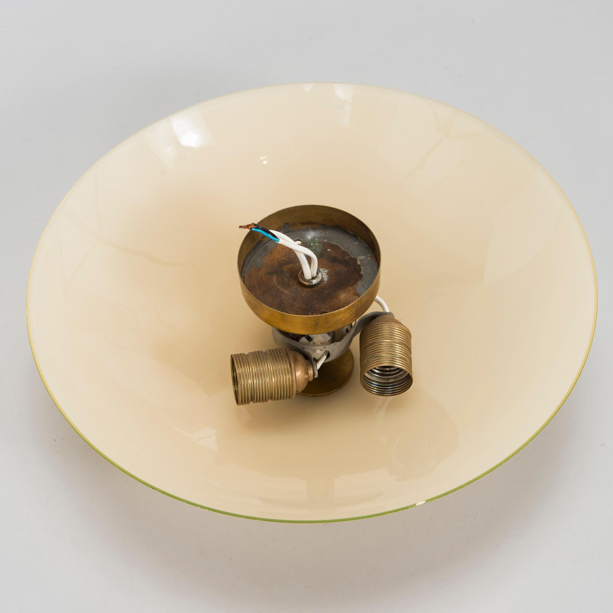 Paavo Tynell, a plafond ceiling light made to order for Taito 1939.