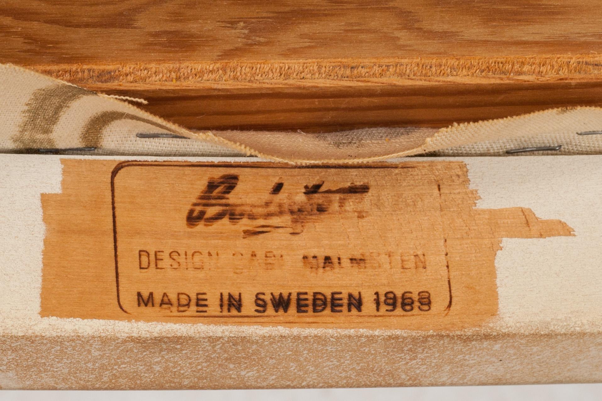 MÖBELGRUPP 7 delar, "Herrgården" Carl Malmsten.