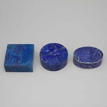 ASKAR, 3 delar, Lapis lazuli, 1900-tal.