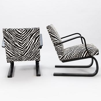 MAIJA HEIKINHEIMO, a pair of  1930s '242' armchairs for Asko, Finland.