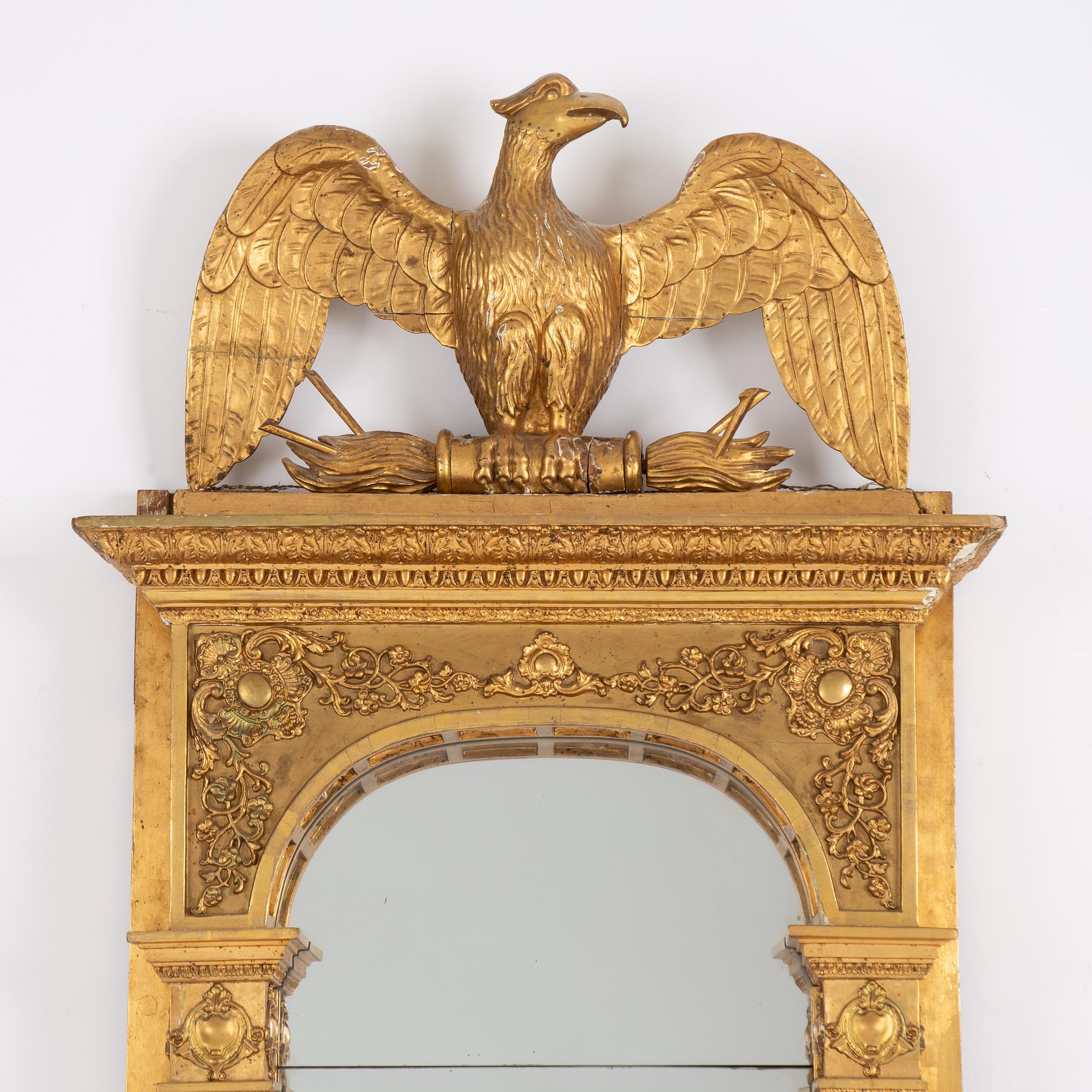 Mirror, Empire, first half of the 19th century.