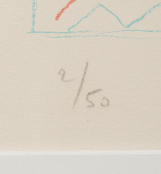 Marc Chagall, "L'acrobat rouge".