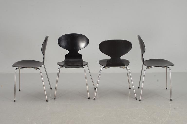 STOLAR, 4 st, "Myran", Arne Jacobsen, Fritz Hansen.