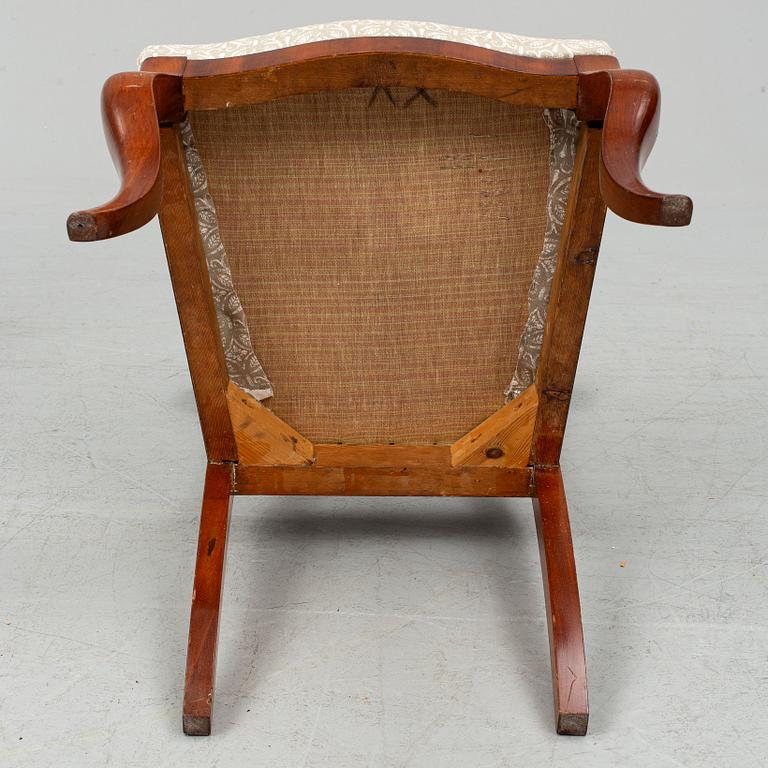 Five mid 19th century chairs.