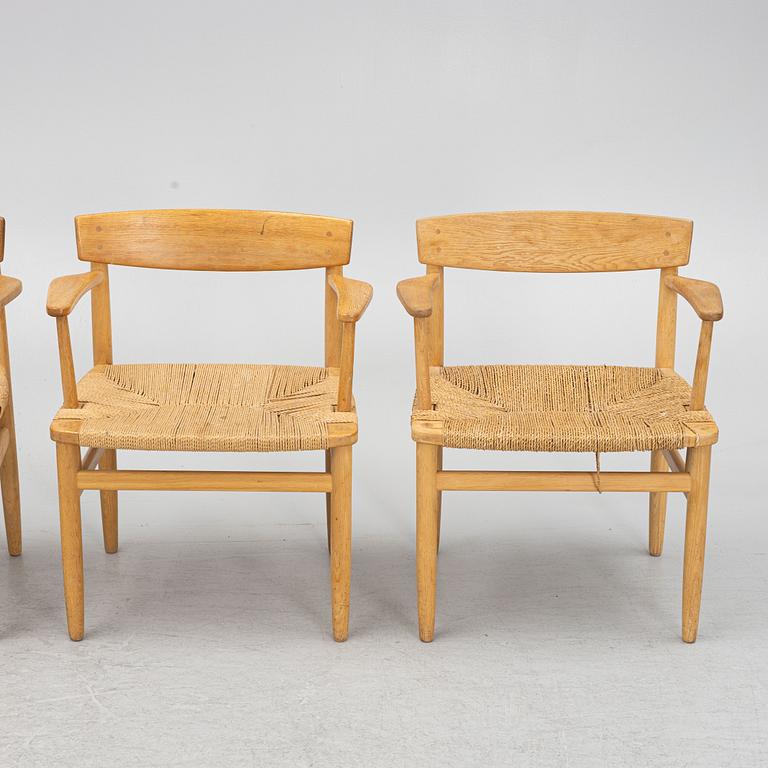 Børge Mogensen, karmstolar, 4 st, "Öresund".