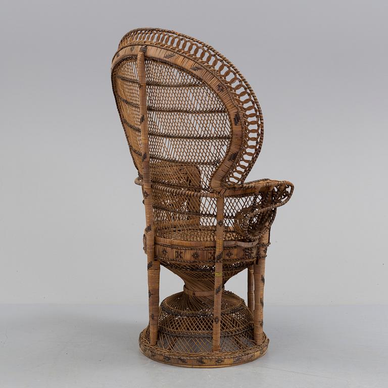 FÅTÖLJ, rotting, 1900-talets mitt.