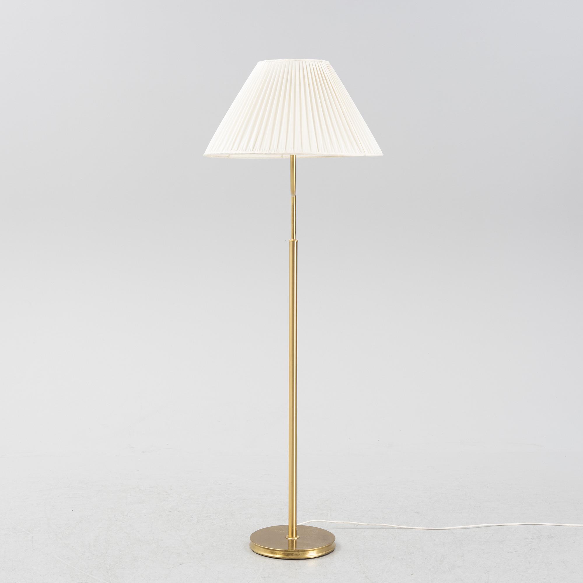 Josef Frank, a model 2368 floor lamp, Svenskt Tenn, Sweden.