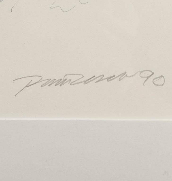 RAIMO KANERVA, serigrafi, signerad och daterad -90, numrerad 6/100.