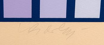 Victor Vasarely, Translation: "Cosmic composition".