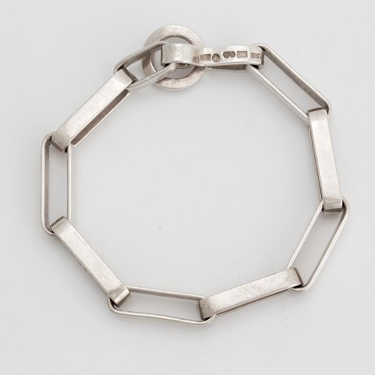 CECILIA JOHANSSON, armband, silver, Göteborg, 1969.
