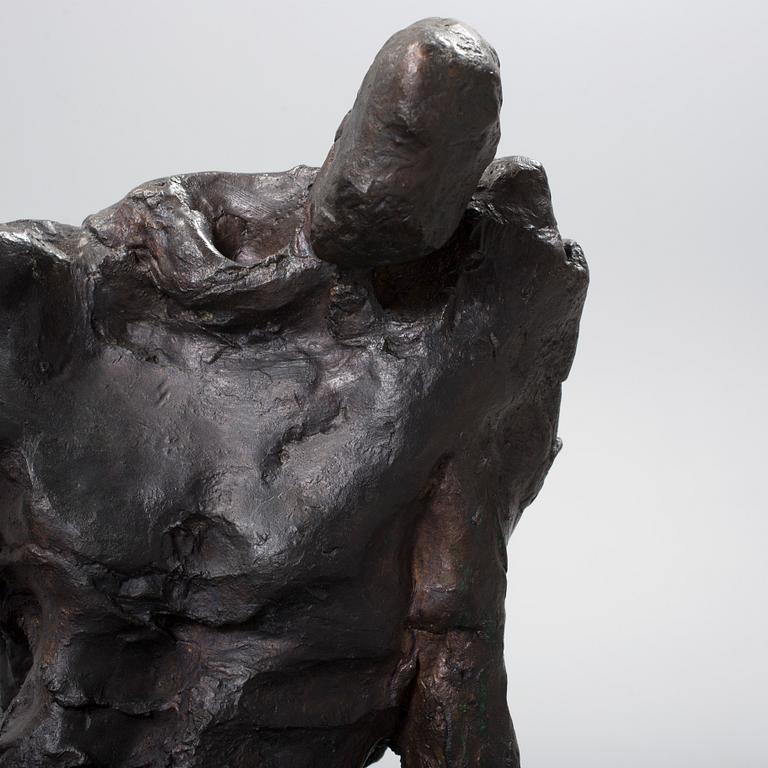 TORE ENAR HÖGLUND, sculpture, bronze. Signed and with foundry mark. Height 36 cm, length 59 cm.