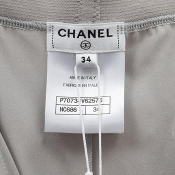 Chanel, tights/leggings, fransk storlek 34.