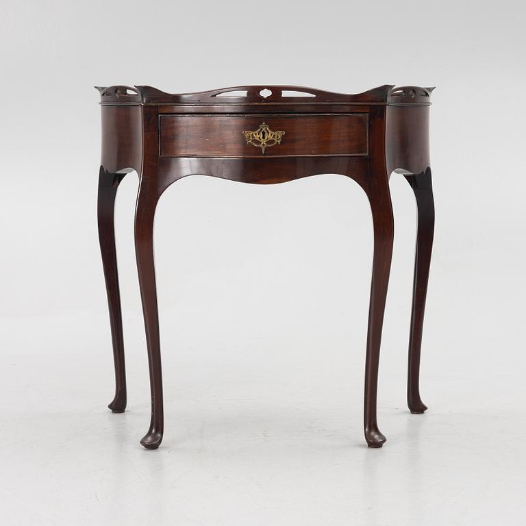 A table, circa 1900.