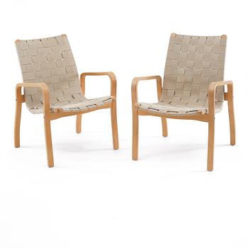 FÅTÖLJER, ett par, Yngve Ekström, Skandi-form, 1900-talets andra hälft.