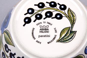 MAT-, TE- OCH KAFFESERVIS, 52 delar, porslin, "Paratiisi", Birger Kaipiainen, Arabia, Finland.