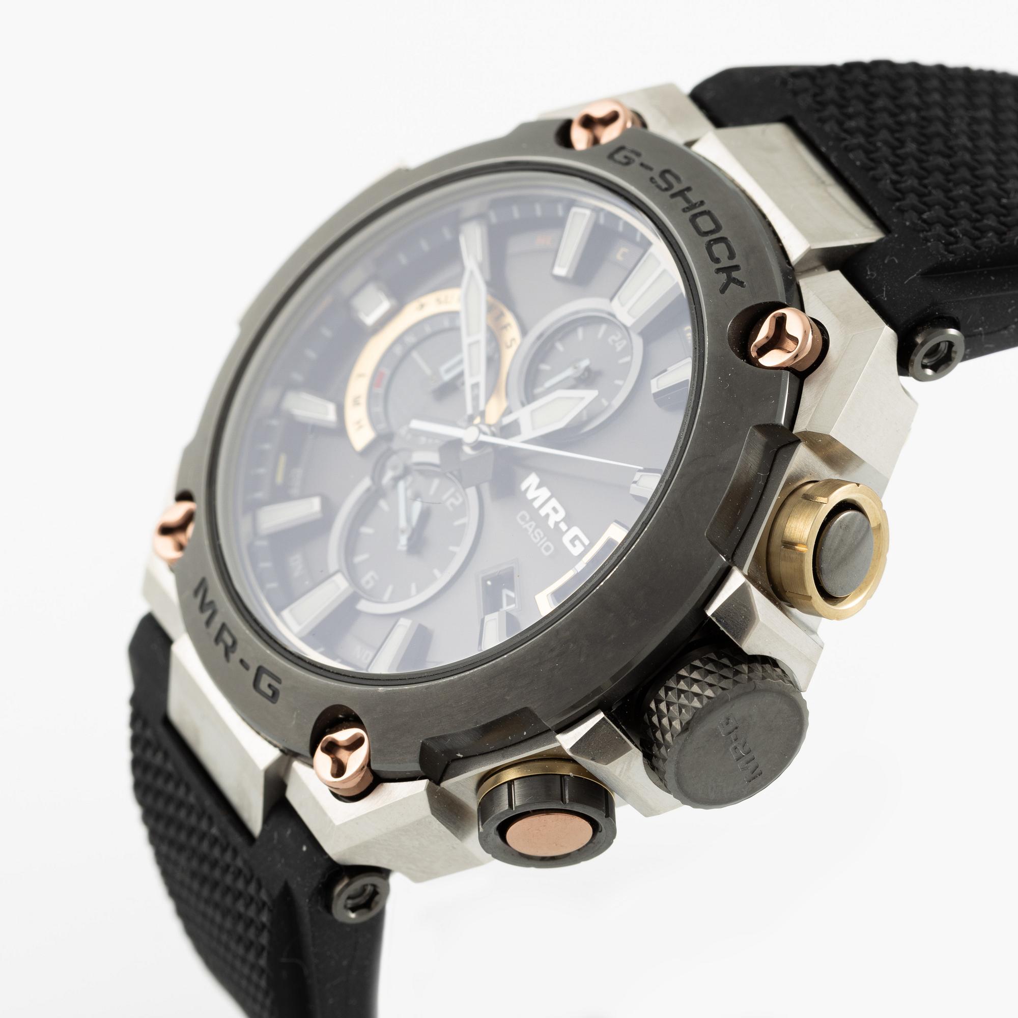 Casio, G-Shock, "Mr G", wristwatch, 54.7 x 49.8 mm.